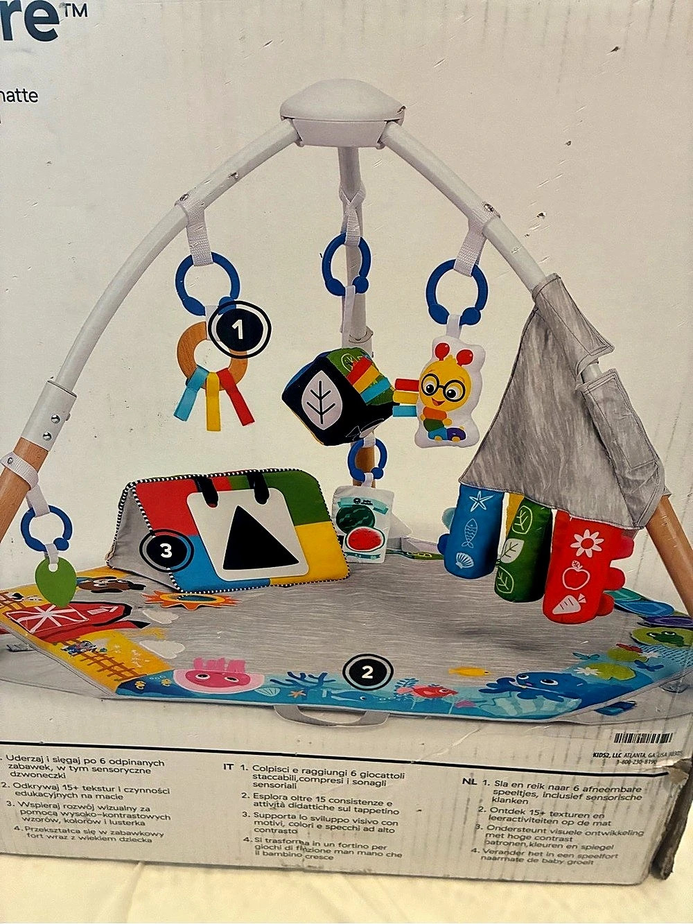 Baby Einstein Discover More 4-in-1 Developmental Play Gym Activity Gym